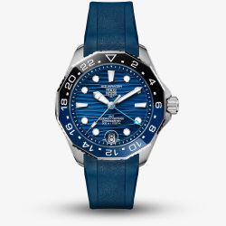 Tag Heuer Mens Aquaracer Professional 300 GMT Blue Watch WBP5114.FT6259