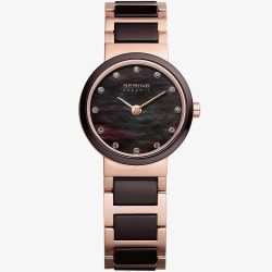 Bering Ladies Two Colour Ceramic Bracelet Watch 10725-765