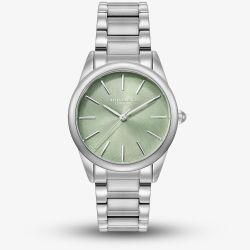 Olivia Burton Ladies Intensity Green Dial Watch 24000236