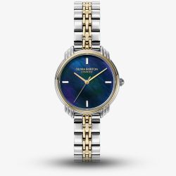 Olivia Burton Art Deco 2.0 Two Tone Irridescent Dial Watch 24000296