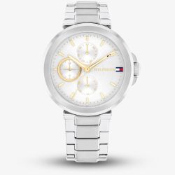 Tommy Hilfiger Ladies Lori Silver Multifunction Watch 1782753