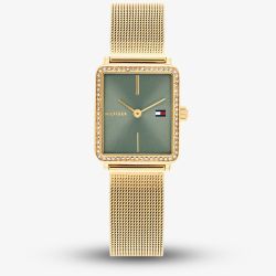 Tommy Hilfiger Ladies Tea Green Dial Watch 1782791