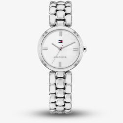 Tommy Hilfiger Ladies Annie White Mother of Pearl Dial Bracelet Watch Dl 1782929