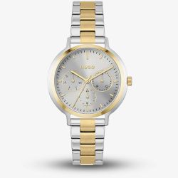 HUGO Ladies #Edgy Two-Colour Stainless Steel Watch 1540112