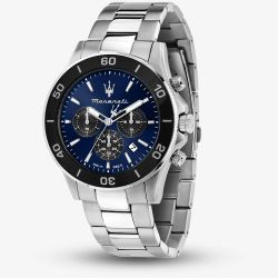 Maserati Competizione Blue Dial Chronograph Watch R8873600009