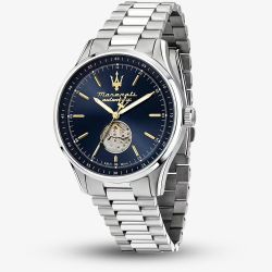 Maserati Mens Sorpasso Blue Dial Watch MR8823124002