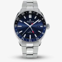 Alpina Mens Alpiner Blue Dial Quartz Watch AL-247NB4E6B
