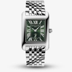 Frederique Constant Ladies Carree Green Dial Watch FC-235GR2C6B