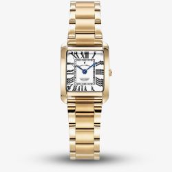 Jacques du Manoir Ladies Emily Gold Tone Watch JWL04402