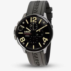 U-BOAT Mens Capsoil Chronograph Black Dial Watch U8111/D