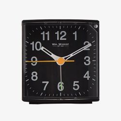 Hometime Black Alarm Clock 5374BK