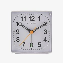 Hometime White Alarm Clock 5374W