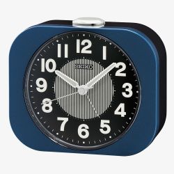 Seiko Retro Blue Beep Alarm Clock QHE206L