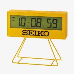 Seiko Victory Marathon Yellow Digital Alarm Clock QHL083Y