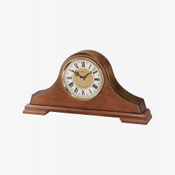Seiko Clocks Brown Oak Wooden Mantel Clock QXJ013B