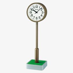 Seiko Town Style White Dial Mantel Clock QXG154B