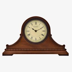 WM Widdop Wooden Napoleon Mantel Clock W3419