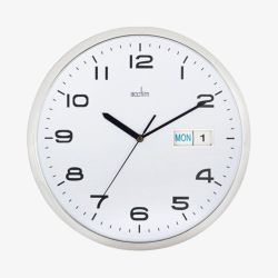 Acctim Supervisor White Dial Wall Clock  21027