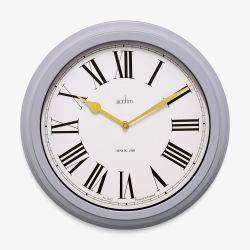 Acctim Turin Grey Wall Clock 22807