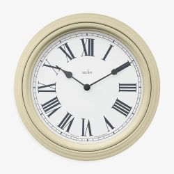 Acctim Devonshire Cream White Dial Wall Clock 22712
