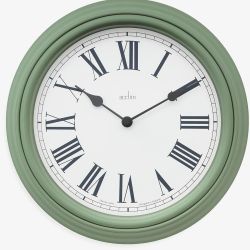Acctim Devonshire Sage Green Wall Clock 22715