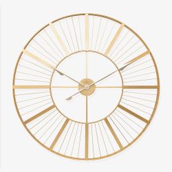 Acctim Gardener Gold Tone XXL Wall Clock 29688