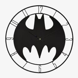 Warner Bros Batman Metal Wall Clock WB356