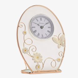 Sophia Champagne Meadow Mantel Clock SP3494CK