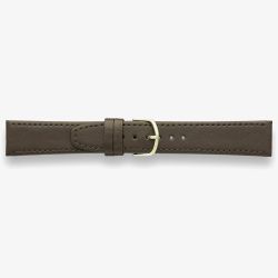 Darlena Arundel Brown Leather Gold Buckle Watch Strap 0901