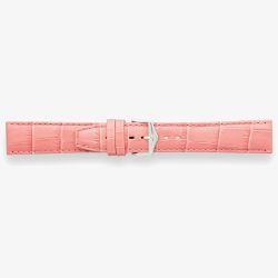 Darlena Lulworth Pink Leather Silver Buckle Watch Strap 1209