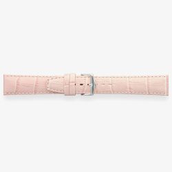 Darlena Lulworth Light Pink Leather Silver Buckle Watch Strap 1209