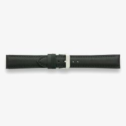 Darlena Tunbridge Black Soft Grained Leather Watch Strap LS1322 BLK SS