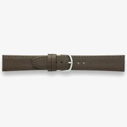 Darlena Arundel Brown Leather Silver Buckle Watch Strap 0901