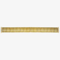 Darlena Gold Plated 12mm Expander Bracelet Watch Strap WB88214/12