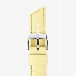 HIRSCH Princess Medium French Vanilla Leather Watch Strap 02628174-2