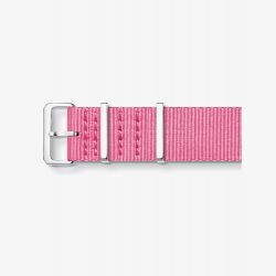 THOMAS SABO Code Nato Pink Watch Strap ZWA0313-276-9-20MM