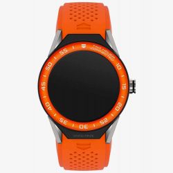 TAG Heuer Connected Orange Rubber Watch Strap 1FT6081