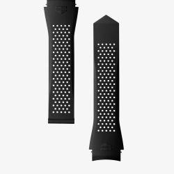 TAG Heuer Mens Connected Calibre E5 45mm Black Rubber Watch Strap FT6239-00