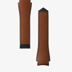 TAG Heuer Mens Connected Calibre E5 45mm Brown Leather Watch Strap FT6281