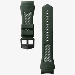 TAG Heuer Connected Calibre E5 45mm Khaki Rubber Watch Strap BT0019