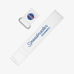 OMEGA Speedmaster Moonwatch Nasa White Watch Strap 032.CW.Z0.16.04.1