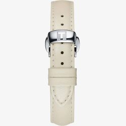 Tissot 15mm White Leather Watch Strap T610046072
