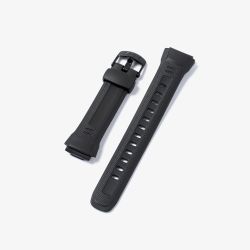 Casio Black Rubber Watch Strap 10243173