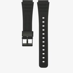 Casio F-91W Black Rubber Watch Strap 71604002