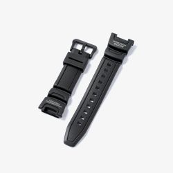 Casio Black Rubber Watch Strap 10304195