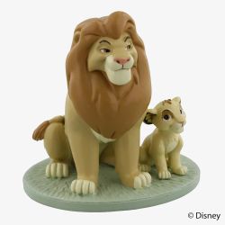 Disney Mufasa And Simba Figurine DI187