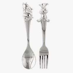 Disney Winnie The Pooh Silverplated Cutlery Set Gift DI123