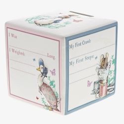 Peter Rabbit New Baby Money Box A25215