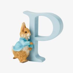 Peter Rabbit Decorative Peter Rabbit Letter P A5008