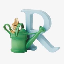 Peter Rabbit Decorative Peter Rabbit Watering Can Letter R A5010